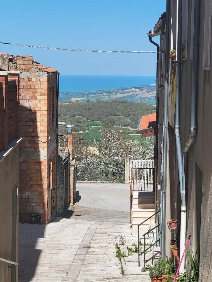 Ancient Stone 'Casa Rosa'- Sea And Mountain View Tranquil Borgo Vila Tavenna Exterior foto