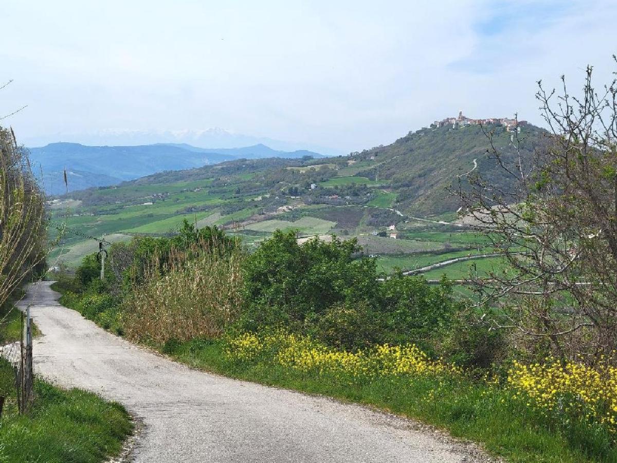 Ancient Stone 'Casa Rosa'- Sea And Mountain View Tranquil Borgo Vila Tavenna Exterior foto